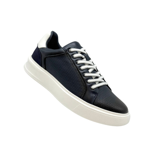 Men's Laced Genuine Leather Comfort Sneaker