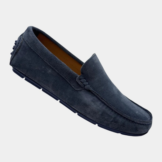 Genuine Leather Camel Moccasins - THEGENTSEDIT