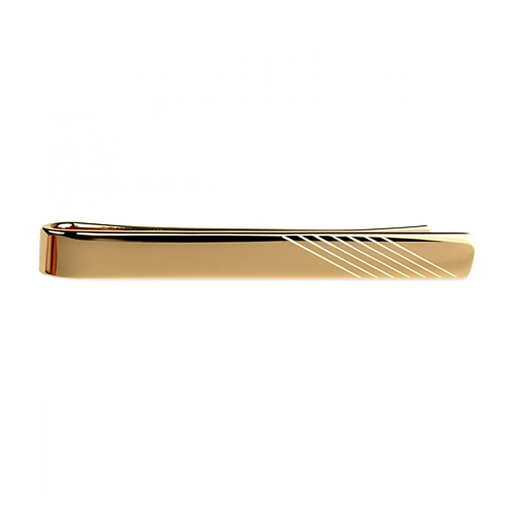 Gold Tie Clips - THEGENTSEDIT