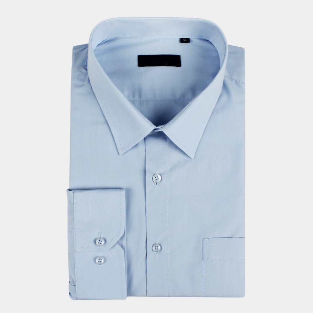 Plain Formal Shirt - Extra Large Size - THEGENTSEDIT