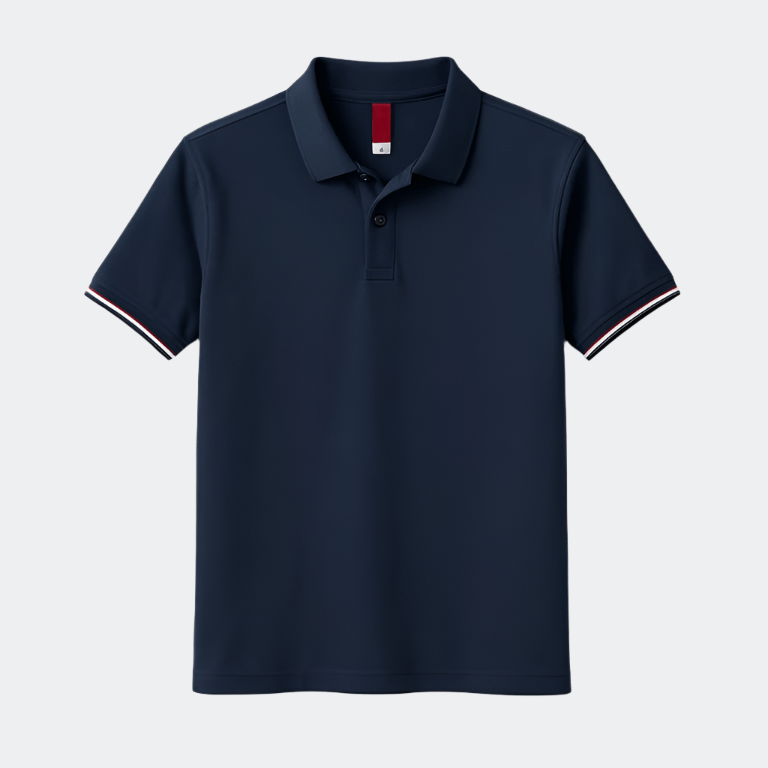 Void White Polos Shirt - THEGENTSEDIT