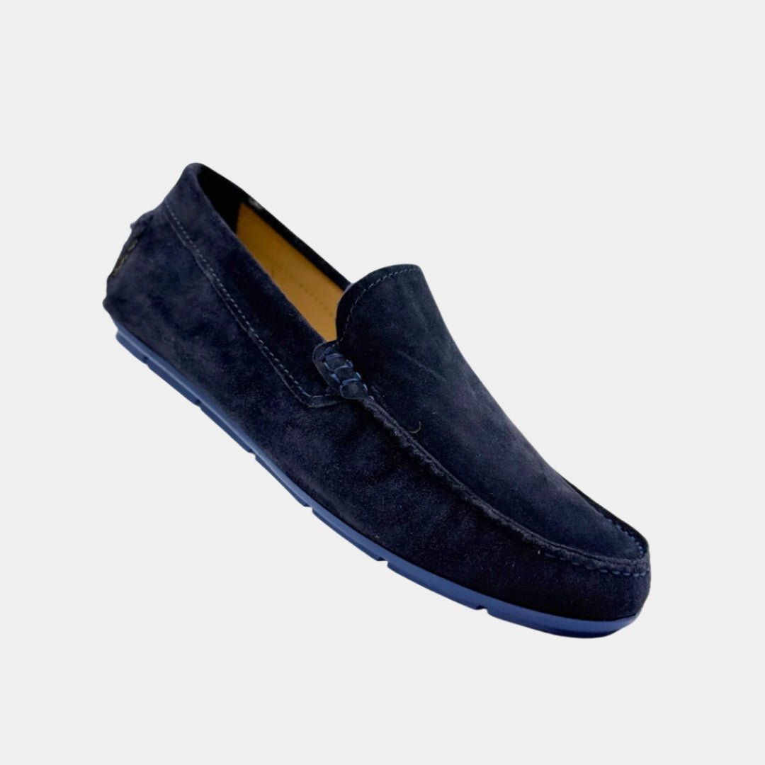 Genuine Leather Camel Moccasins - THEGENTSEDIT