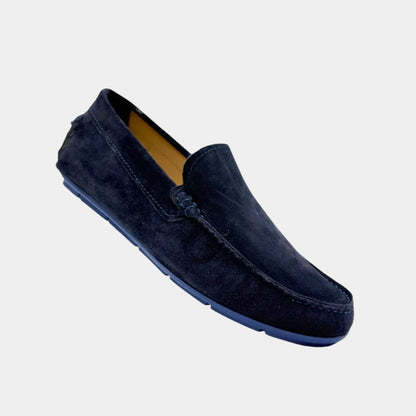 Genuine Leather Camel Moccasins - THEGENTSEDIT