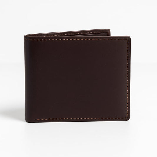 Leather Flat Wallet - THEGENTSEDIT
