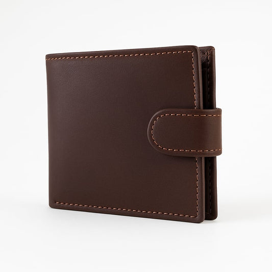 Leather Wallets w/Strap - THEGENTSEDIT