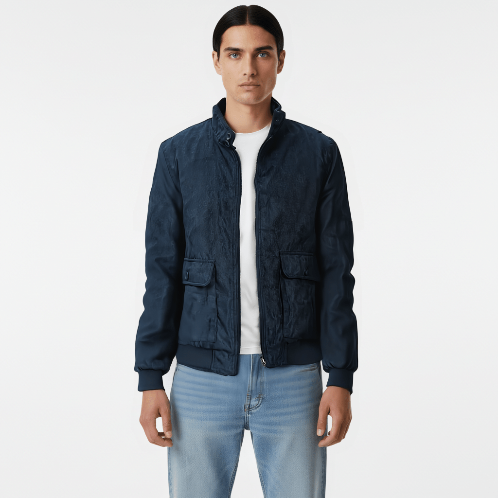 Men's Suede Jacket - Stylish and Comfortable Outerwear - THEGENTSEDIT