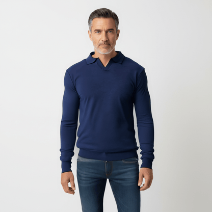 Men's V - Neck Sweater - THEGENTSEDIT