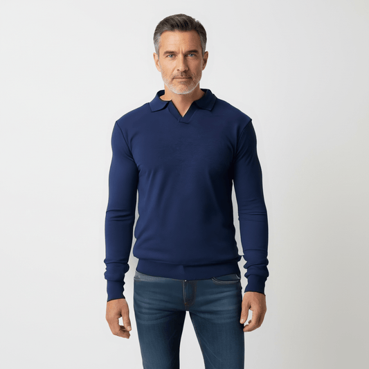 Men's V - Neck Sweater - THEGENTSEDIT