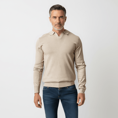 Men's V - Neck Sweater - THEGENTSEDIT