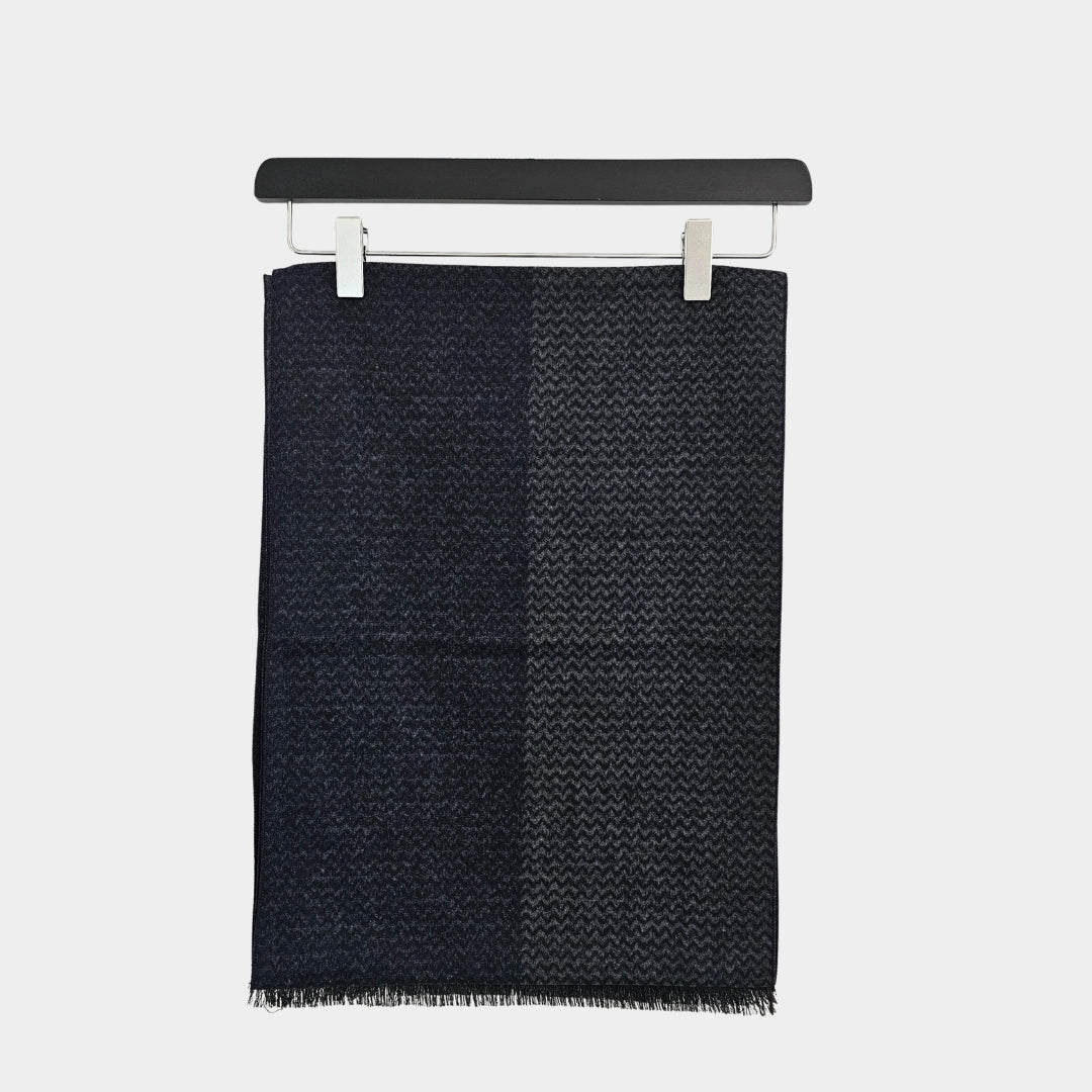 Navy Blue Scarf - Stylish and Versatile Accessory - THEGENTSEDIT