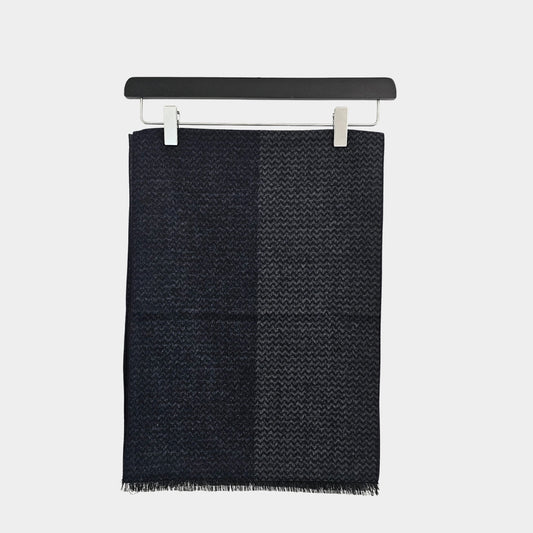 Navy Blue Scarf - Stylish and Versatile Accessory - THEGENTSEDIT
