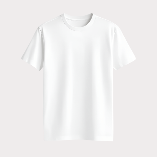 Pique Round Neck T-Shirt - THEGENTSEDIT