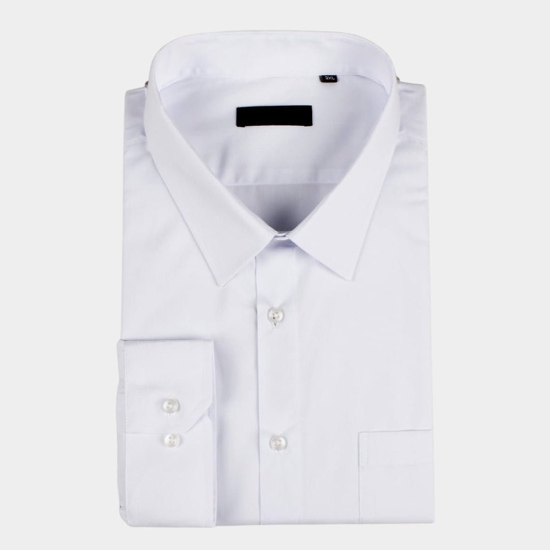 Plain Formal Shirt - Extra Large Size - THEGENTSEDIT