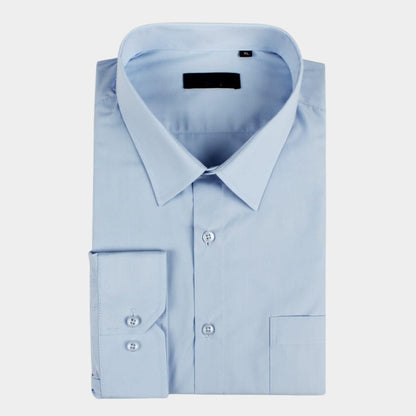 Plain Formal Shirt - Extra Large Size - THEGENTSEDIT