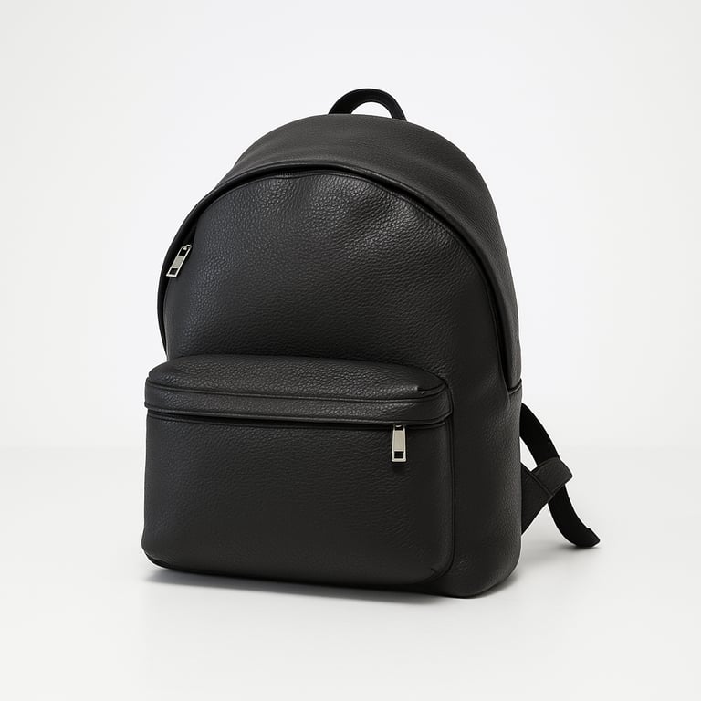 Real Leather Backpack - THEGENTSEDIT