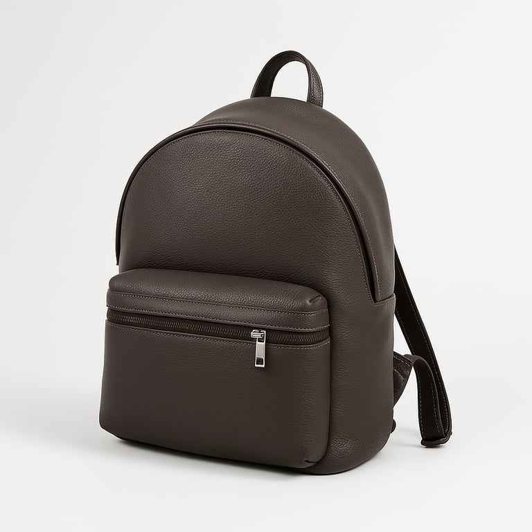 Real Leather Backpack - THEGENTSEDIT