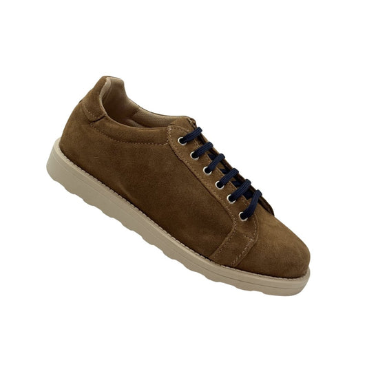 Real Leather Suede Men's Sneakers - Comfortable and Stylish Footwear - THEGENTSEDIT