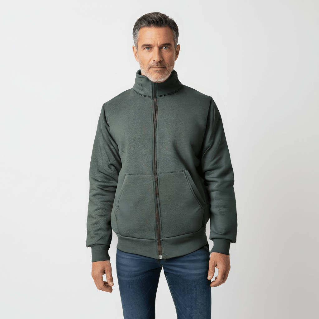 Sports Fleece Zip Up - THEGENTSEDIT