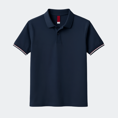 Void White Polos Shirt - THEGENTSEDIT