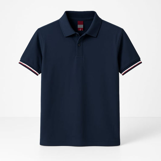 Void White Polos Shirt - THEGENTSEDIT